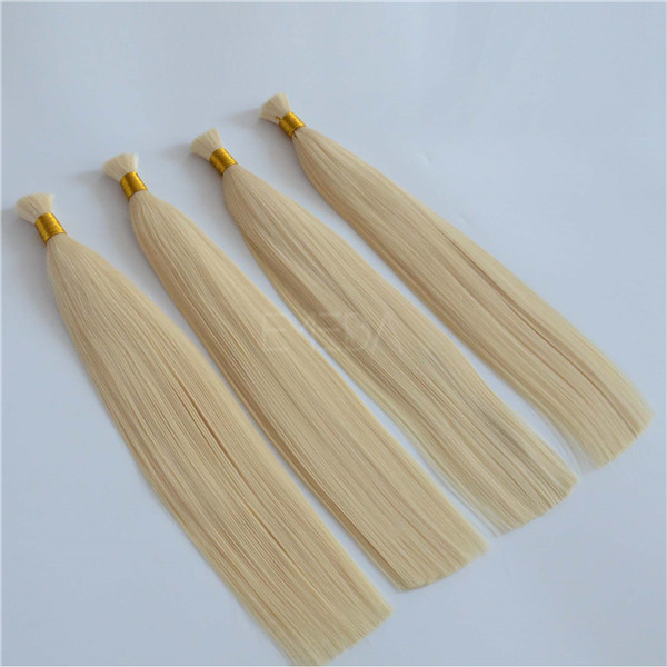 UK 20inch #60 wholesale hair bulk grade 7A Mongolian hair YJ18